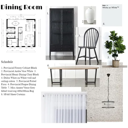 IDI Dining Interior Design Mood Board by Sezzi_M on Style Sourcebook