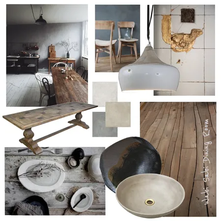 Wabi Sabi Dining room 1 Interior Design Mood Board by emily5001 on Style Sourcebook