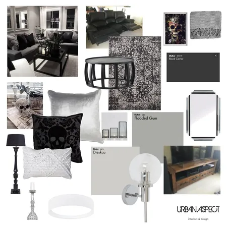 Living Room Interior Design Mood Board by Urban Aspect Build Planning & Interior Design on Style Sourcebook