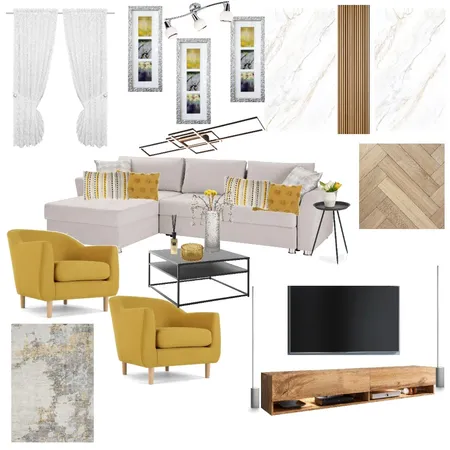 mood board living room Interior Design Mood Board by salwa on Style Sourcebook