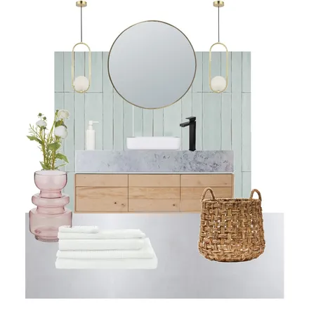 Jewel toned bathroom Interior Design Mood Board by studiogeorgie on Style Sourcebook