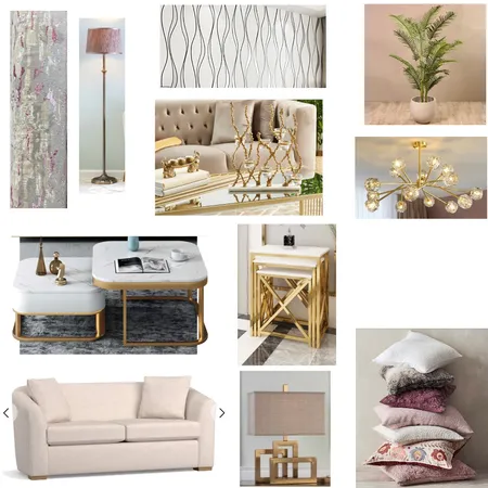 مود بورد غرفة المعيشة Interior Design Mood Board by ramada on Style Sourcebook