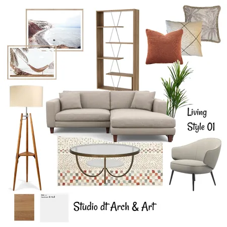 Living Interior Design Mood Board by Diana Tomasich on Style Sourcebook