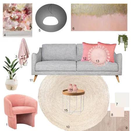 Living Room Sample Board Interior Design Mood Board by AnjaDesign on Style Sourcebook