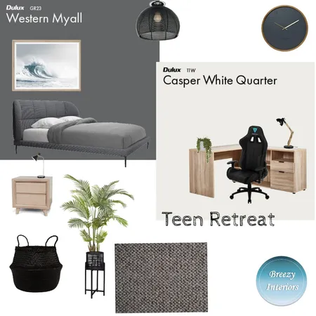 teen retreat Interior Design Mood Board by Breezy Interiors on Style Sourcebook