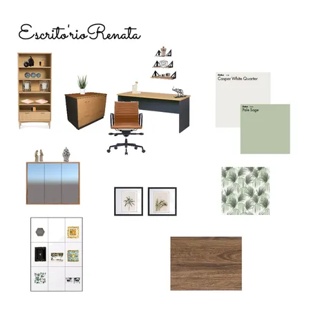 Escritório Renata Interior Design Mood Board by FICODesign on Style Sourcebook