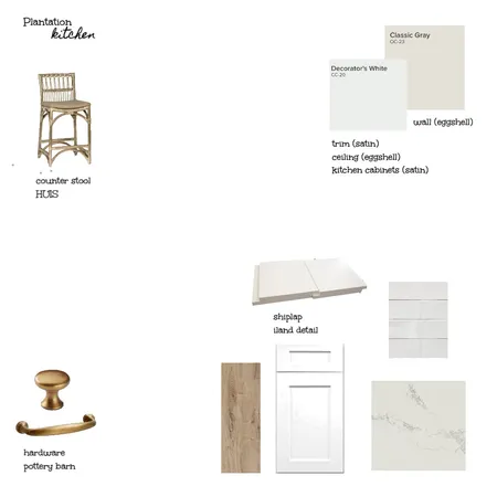 Plantation Kitchen Interior Design Mood Board by KShort on Style Sourcebook