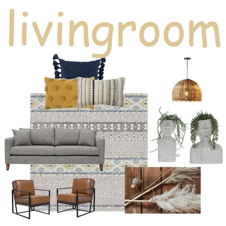 סלון תמר וגיל Interior Design Mood Board by liorank on Style Sourcebook