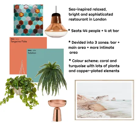 Sea-inspired Interior Design Mood Board by MarijaR on Style Sourcebook