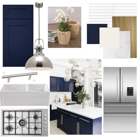 Contemporary/Traditional Open-Plan Kitchen/Dining Interior Design Mood Board by KKB on Style Sourcebook