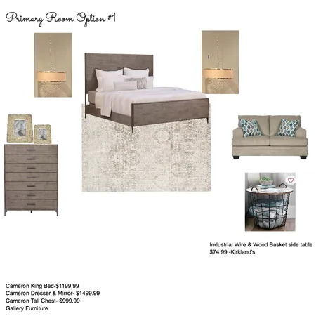 Primary Room Option 1 Interior Design Mood Board by jennifercoomer on Style Sourcebook