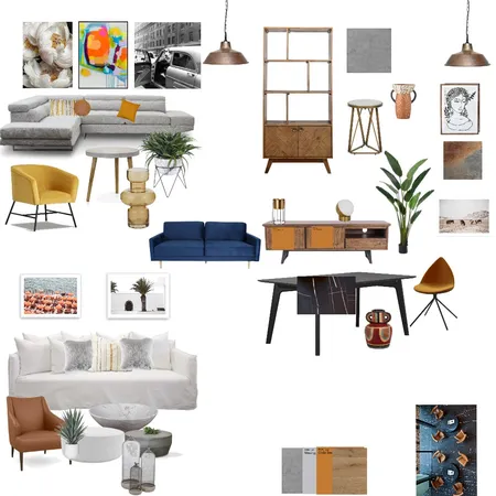 Living room marc Interior Design Mood Board by Celine on Style Sourcebook