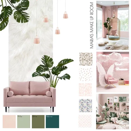 MARIA'S MAKE UP ROOM 1 Interior Design Mood Board by Marilena on Style Sourcebook
