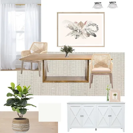 Coastal Dining room Interior Design Mood Board by Taylor Estwick on Style Sourcebook