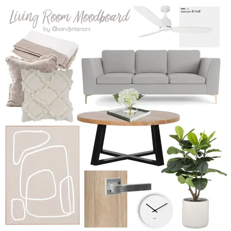 Living Room Interior Design Mood Board by STEPH PROPERTY STYLIST 〰 on Style Sourcebook