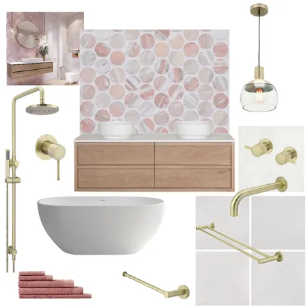 Pink Blossom Bliss Interior Design Mood Board by DKD on Style Sourcebook