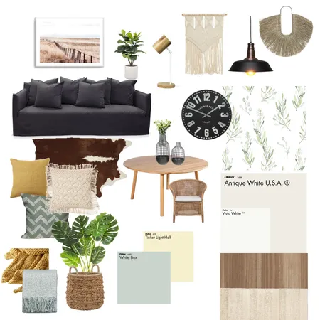 Modern Country Interior Design Mood Board by Grace Your Space on Style Sourcebook