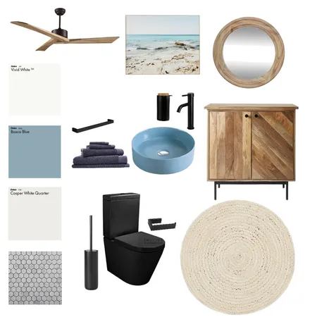 Toilet Sample Board Interior Design Mood Board by Elena Vignoli on Style Sourcebook