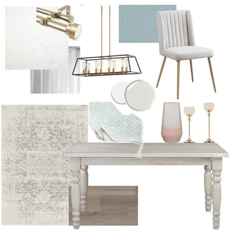 Sample Board - IDI - Dining Room Interior Design Mood Board by Elle Ryan Interiors on Style Sourcebook