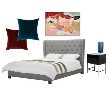 Guest Bedroom Interior Design Mood Board by sumreen on Style Sourcebook