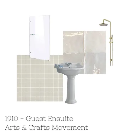 1910 Guest Ensuite Interior Design Mood Board by INTERIORS for living on Style Sourcebook