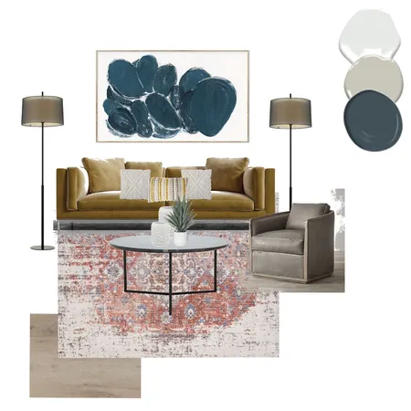 Living rm-2 Interior Design Mood Board by An English View on Style Sourcebook