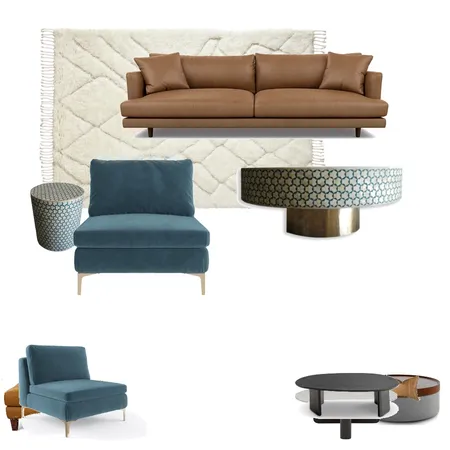 Jasna house white rug teal Interior Design Mood Board by Little Design Studio on Style Sourcebook
