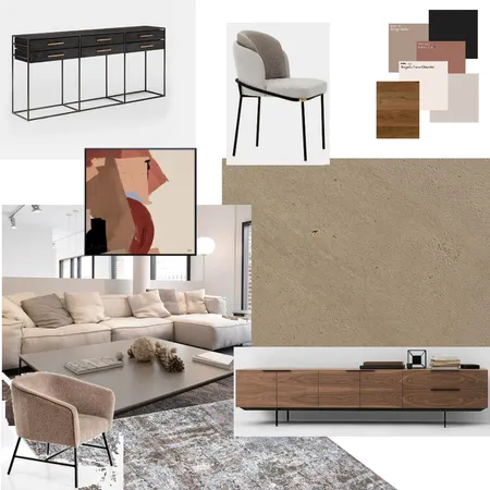 אביטל ושרלי סלון Interior Design Mood Board by mayagonen on Style Sourcebook