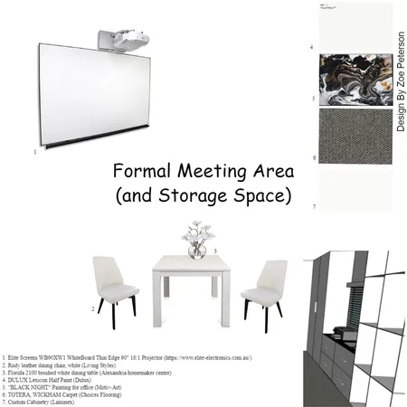 formal meeting Interior Design Mood Board by zoepeterson on Style Sourcebook