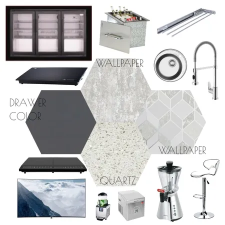 Jaimie Lee Bar backsplash Interior Design Mood Board by cassidybarwell on Style Sourcebook