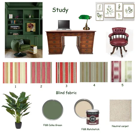 John and Jane Green Study Interior Design Mood Board by Inspire Interior Design on Style Sourcebook