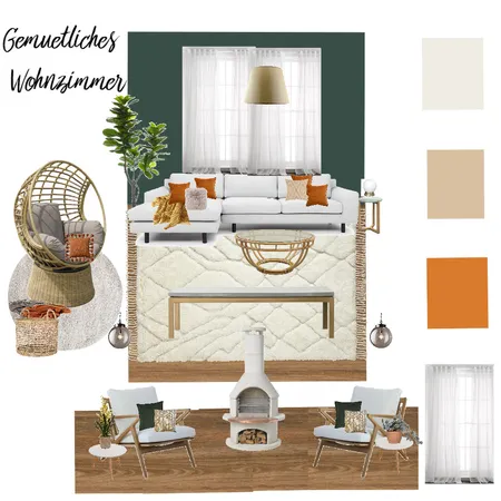 Wohnzimmer Interior Design Mood Board by TatiVT on Style Sourcebook