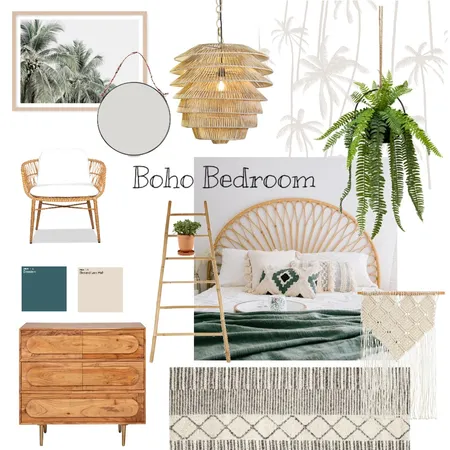 Boho Interior Design Mood Board by annabarnes22 on Style Sourcebook