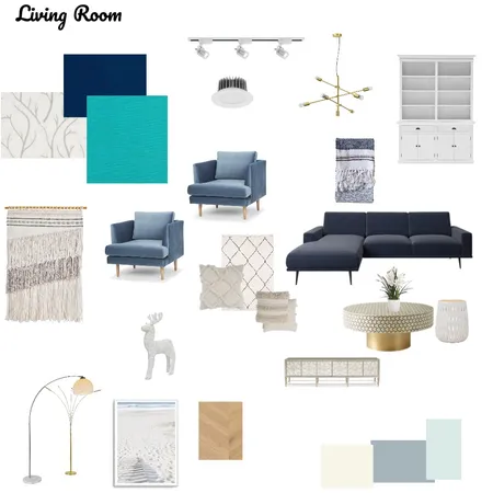 Living Room Interior Design Mood Board by Alice O Connor on Style Sourcebook