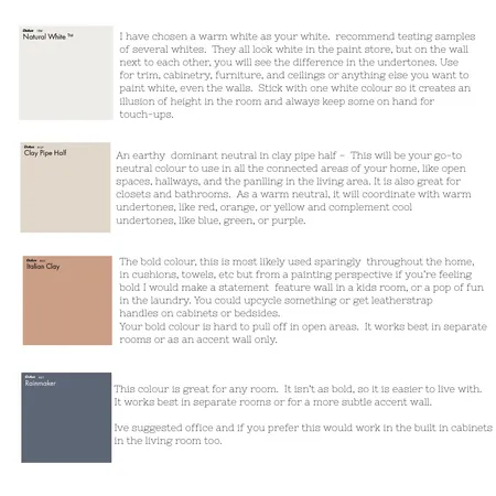 Paint colours Interior Design Mood Board by Oleander & Finch Interiors on Style Sourcebook