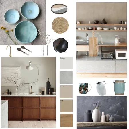 wabi sabi kitchen Interior Design Mood Board by Caroline16 on Style Sourcebook