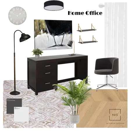 Home Office Interior Design Mood Board by Nis Interiors on Style Sourcebook