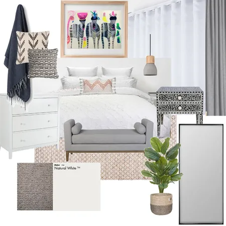 Guest bedroom Interior Design Mood Board by Jessie Duell on Style Sourcebook