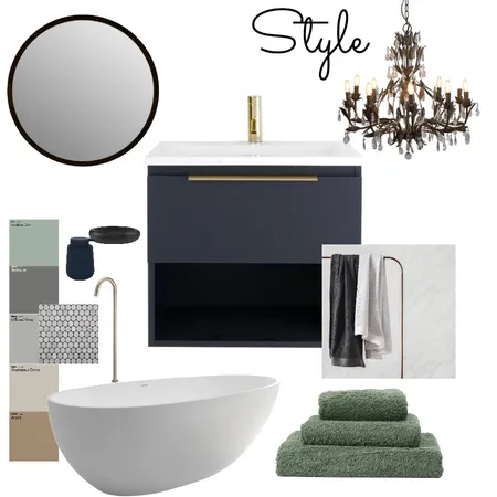 bathroom Interior Design Mood Board by beata zwolan on Style Sourcebook