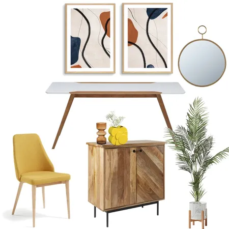 Mid Century Modern Dining Interior Design Mood Board by Alexis Gillies Interiors on Style Sourcebook