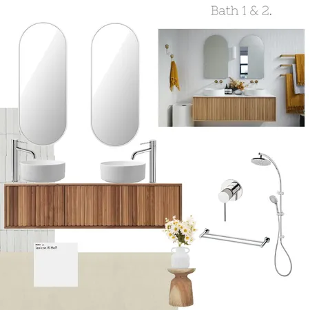 1382 - Bath 1 & 2 Interior Design Mood Board by stephansell on Style Sourcebook