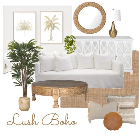 Lush Boho Interior Design Mood Board by taketwointeriors on Style Sourcebook