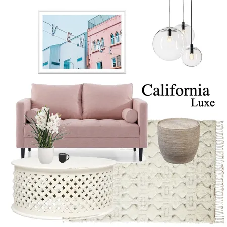 California Luxe Interior Design Mood Board by Olive et Oriel on Style Sourcebook
