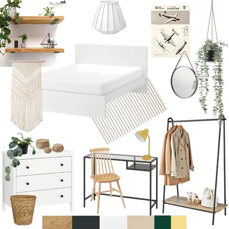 Minimal boho Interior Design Mood Board by Fanny Lambotte on Style Sourcebook