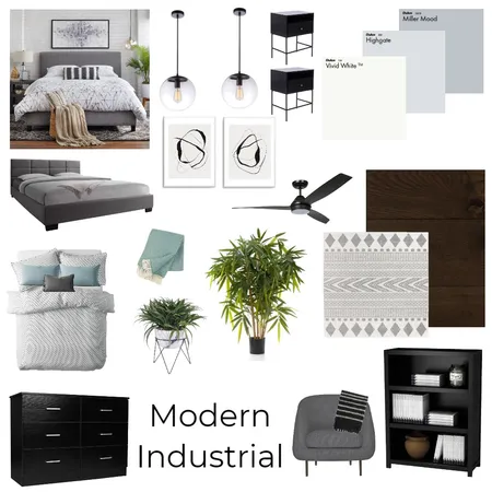 RL mod 3 bedroom Interior Design Mood Board by Chalex on Style Sourcebook