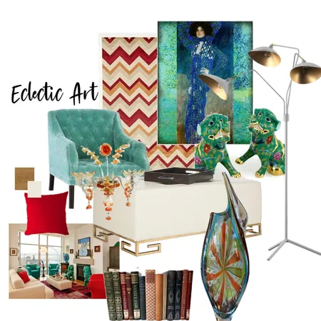 1 LR ECL Green Lions Interior Design Mood Board by SIAA on Style Sourcebook