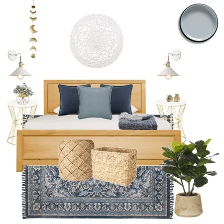 Guest Room Interior Design Mood Board by Maven Interior Design on Style Sourcebook