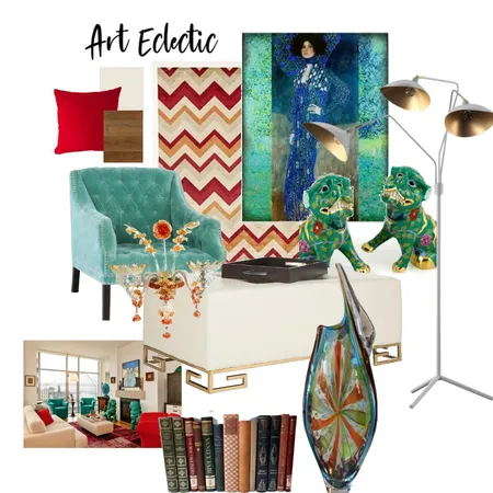 Eclectic Art Interior Design Mood Board by SIAA on Style Sourcebook