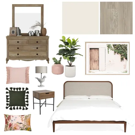 Blossom Bedroom Interior Design Mood Board by Courtney.Scott on Style Sourcebook