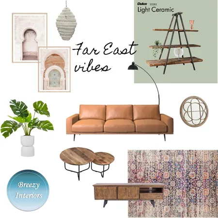 Far east vibes Interior Design Mood Board by Breezy Interiors on Style Sourcebook